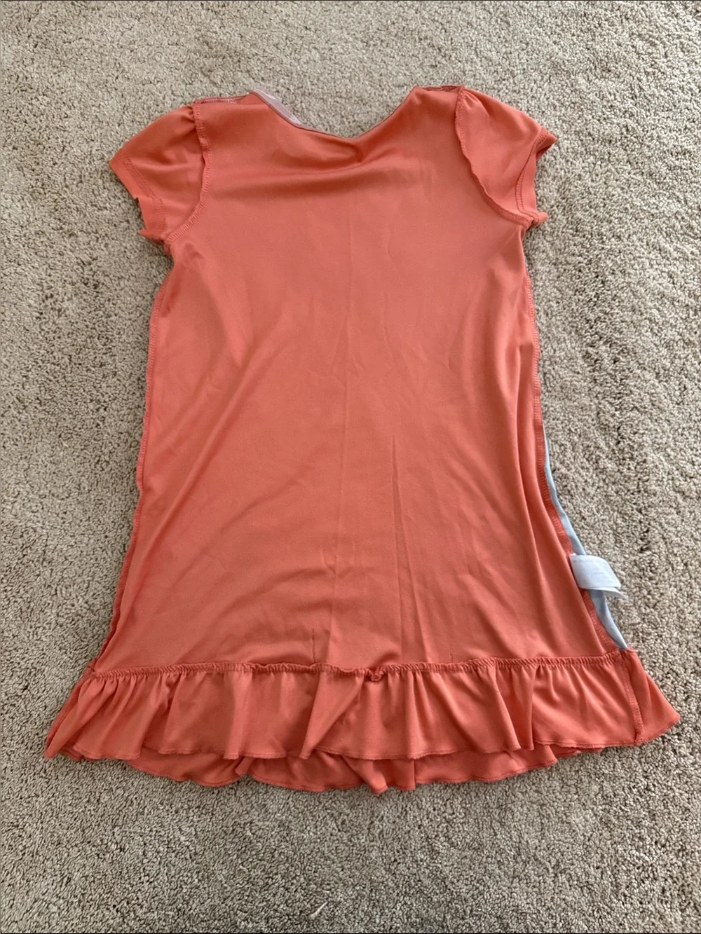Disney Moana Nightgown in Coral and Teal. Size 6. Soft. Comfortable. Bedtime. - Picture 13 of 15